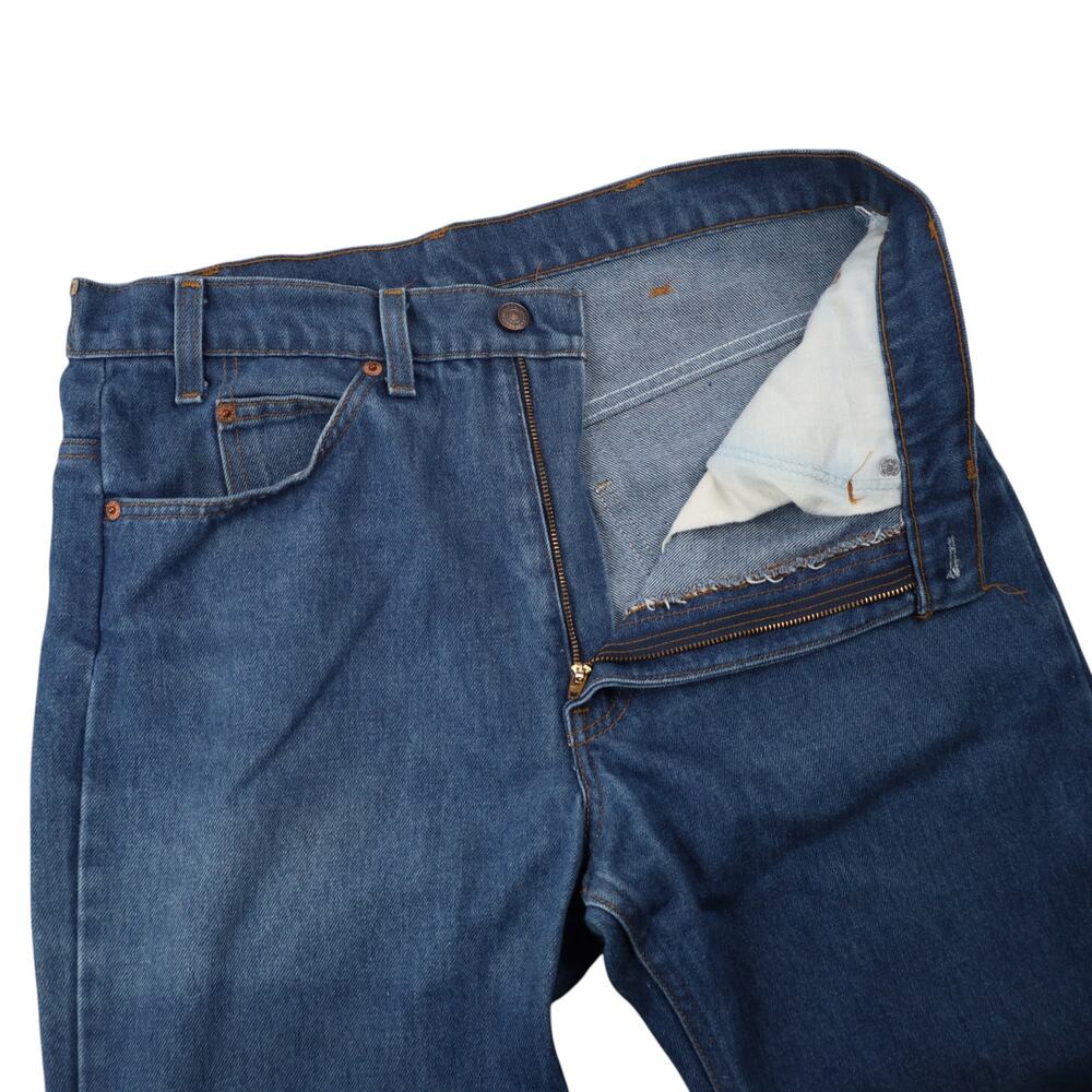 Vintage 70s Levis 517 Orange Tab Denim Jeans - image 4
